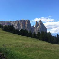 Blick von der Seiser Alm